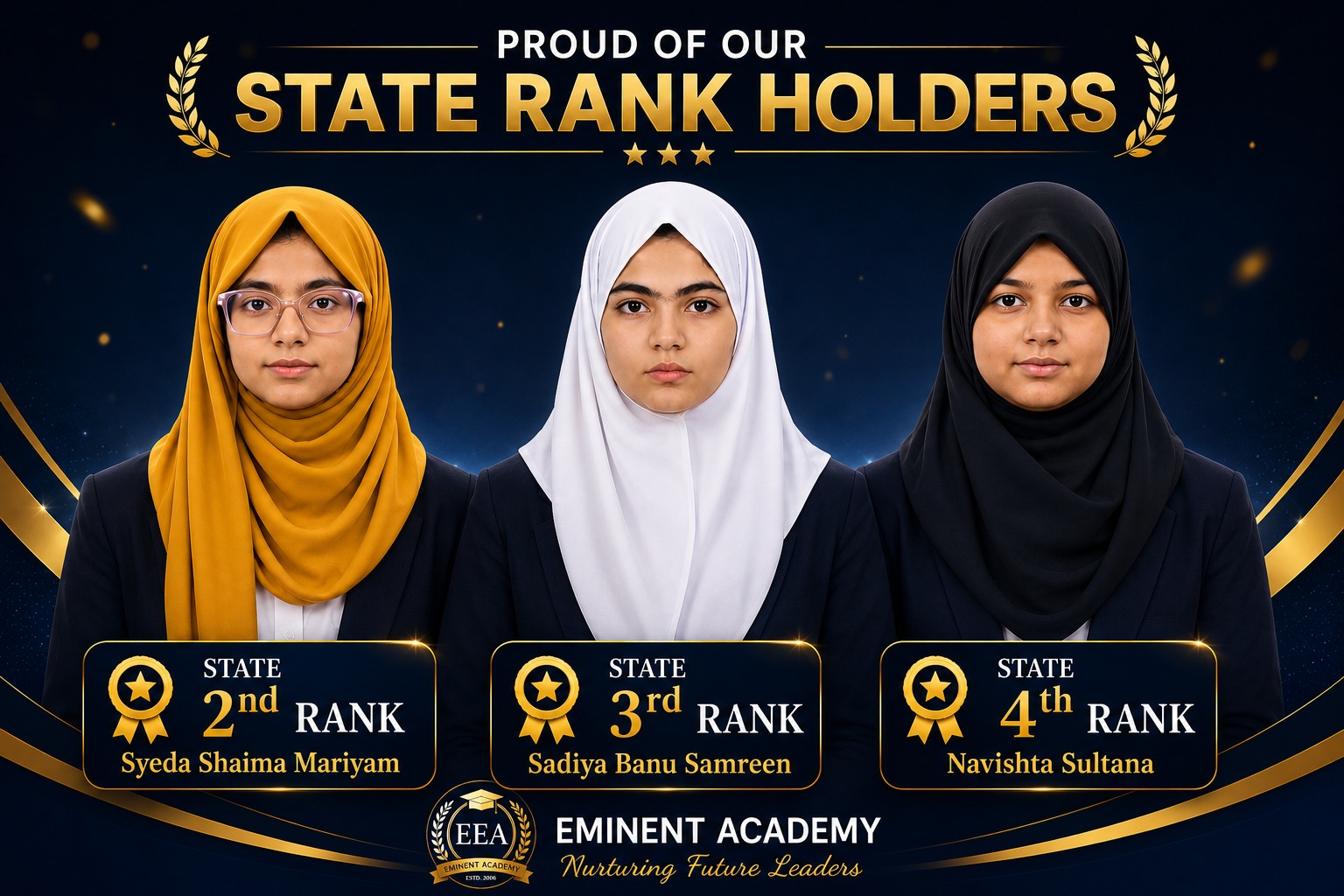 Eminent Academy Rank Holders